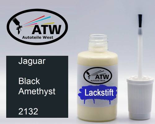 Jaguar, Black Amethyst, 2132: 20ml Lackstift, von ATW Autoteile West.